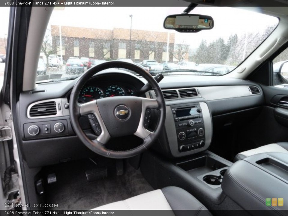 Light Titanium/Ebony Interior Dashboard for the 2008 Chevrolet Tahoe Z71 4x4 #57222526
