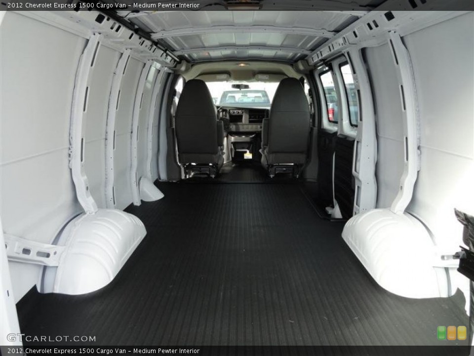 Medium Pewter Interior Trunk for the 2012 Chevrolet Express 1500 Cargo Van #57225502