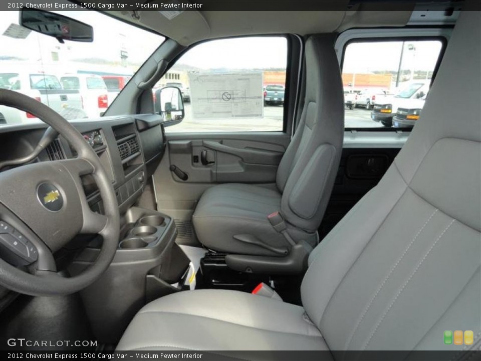 Medium Pewter Interior Photo for the 2012 Chevrolet Express 1500 Cargo Van #57225511