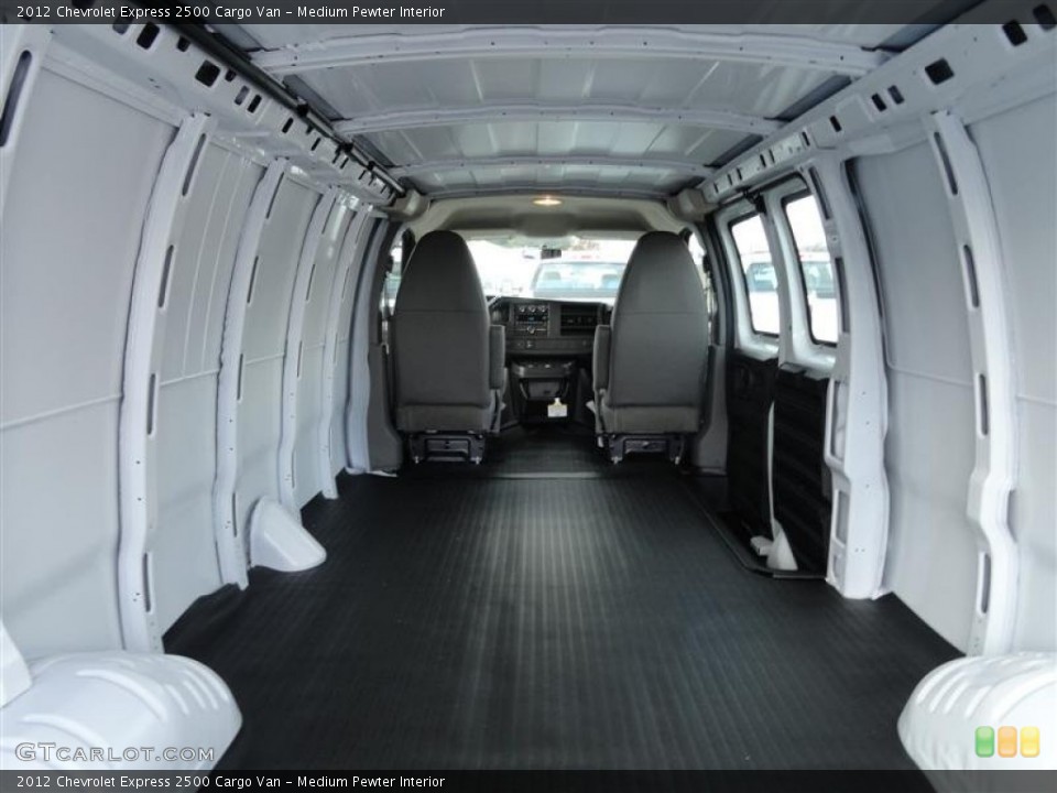 Medium Pewter Interior Trunk for the 2012 Chevrolet Express 2500 Cargo Van #57225595