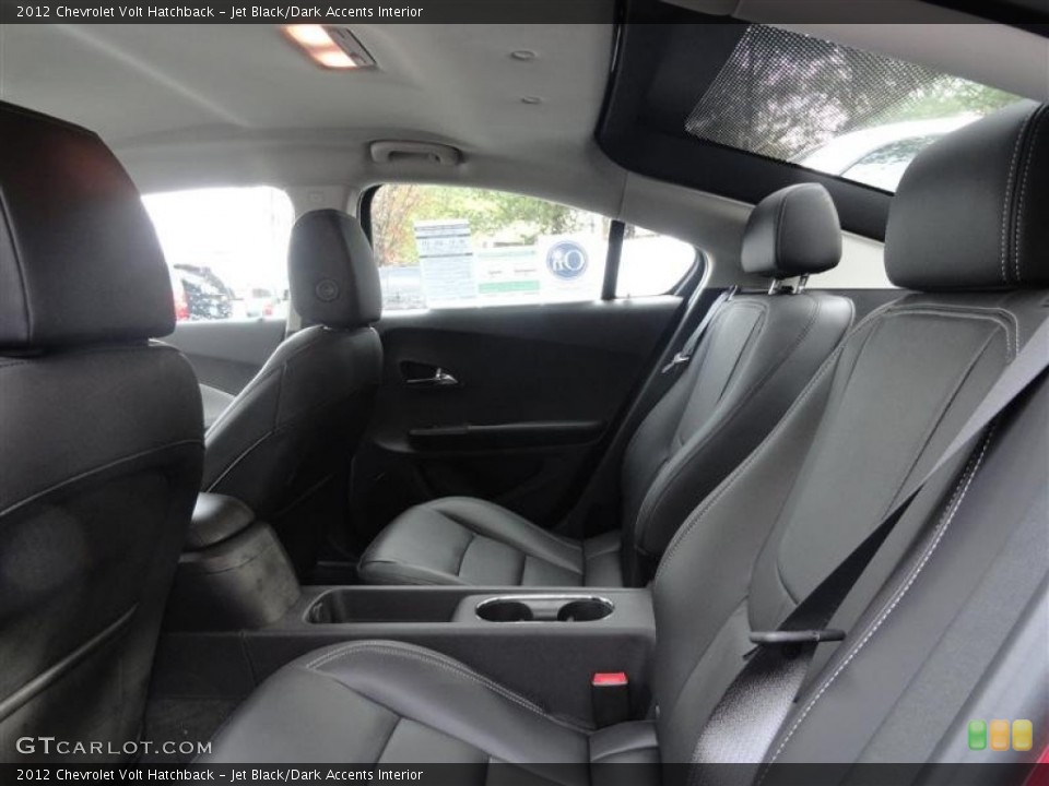 Jet Black/Dark Accents Interior Photo for the 2012 Chevrolet Volt Hatchback #57225958
