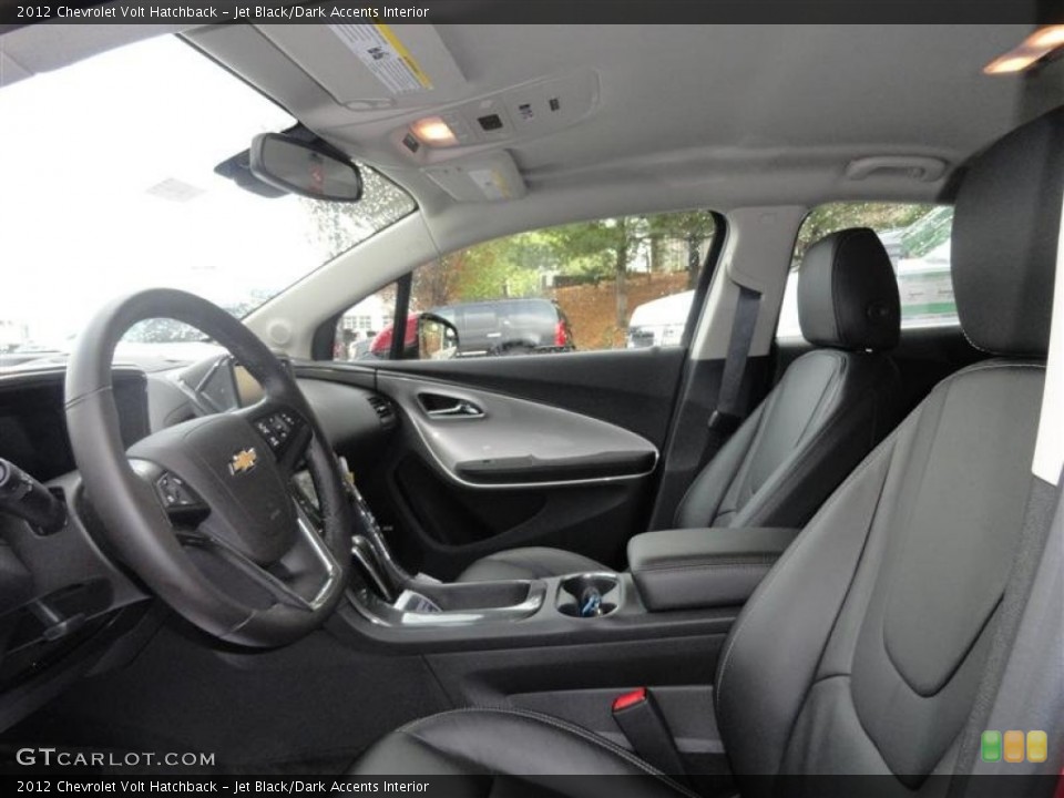 Jet Black/Dark Accents Interior Photo for the 2012 Chevrolet Volt Hatchback #57225961