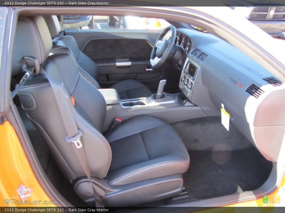 Dark Slate Gray Interior Photo for the 2012 Dodge Challenger SRT8 392 #57226451