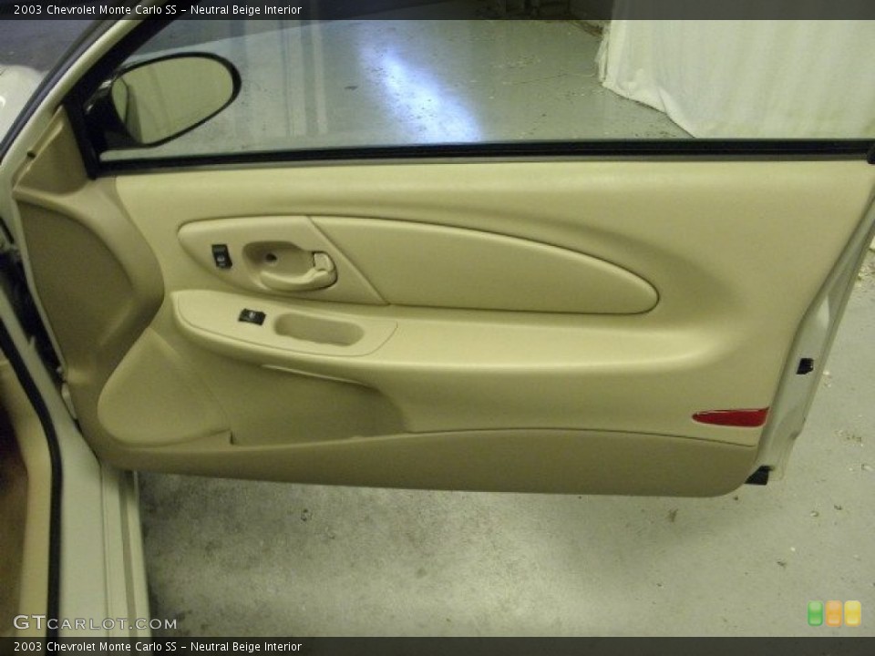Neutral Beige Interior Door Panel for the 2003 Chevrolet Monte Carlo SS #57226567
