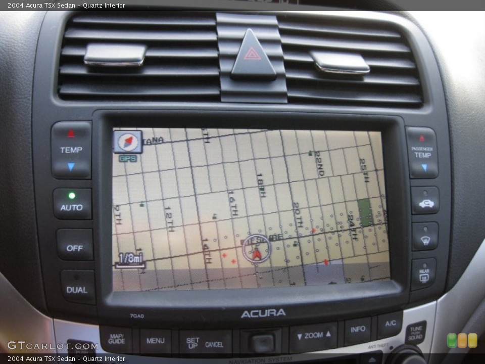 Quartz Interior Navigation for the 2004 Acura TSX Sedan #57230095