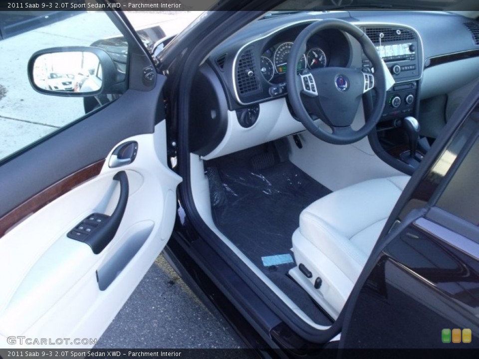 Parchment Interior Photo for the 2011 Saab 9-3 2.0T Sport Sedan XWD #57231912