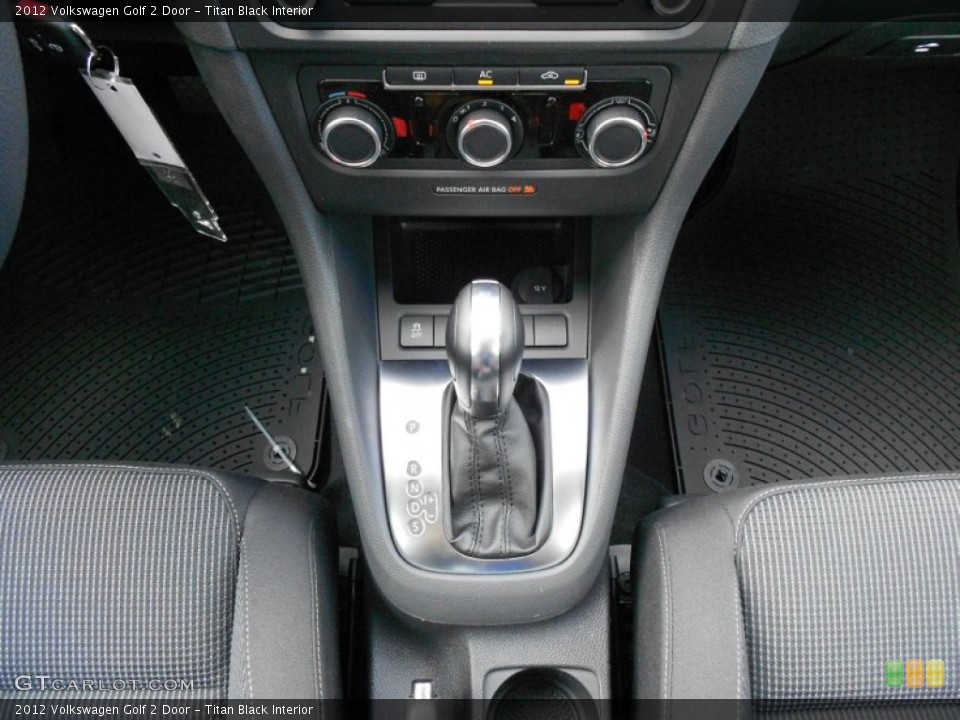 Titan Black Interior Transmission for the 2012 Volkswagen Golf 2 Door #57233519