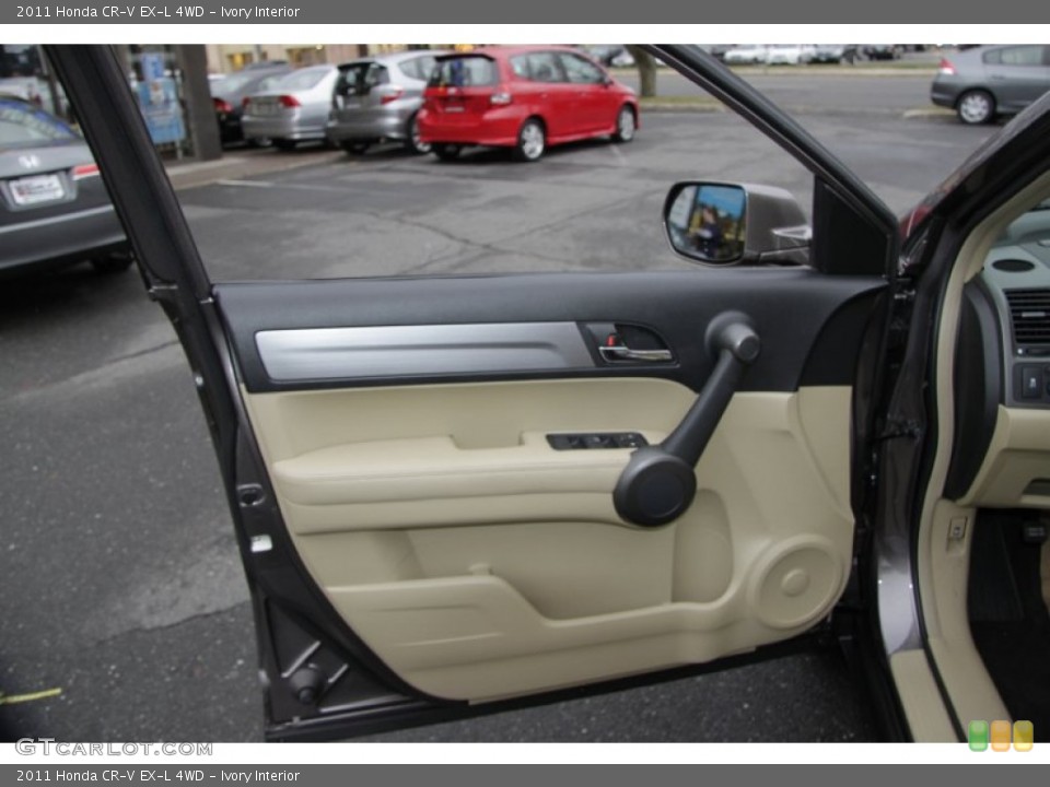 Ivory Interior Door Panel for the 2011 Honda CR-V EX-L 4WD #57233555