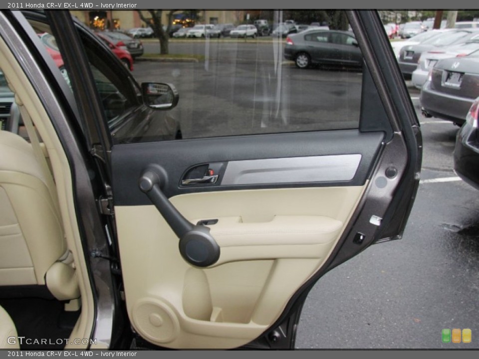 Ivory Interior Door Panel for the 2011 Honda CR-V EX-L 4WD #57233567