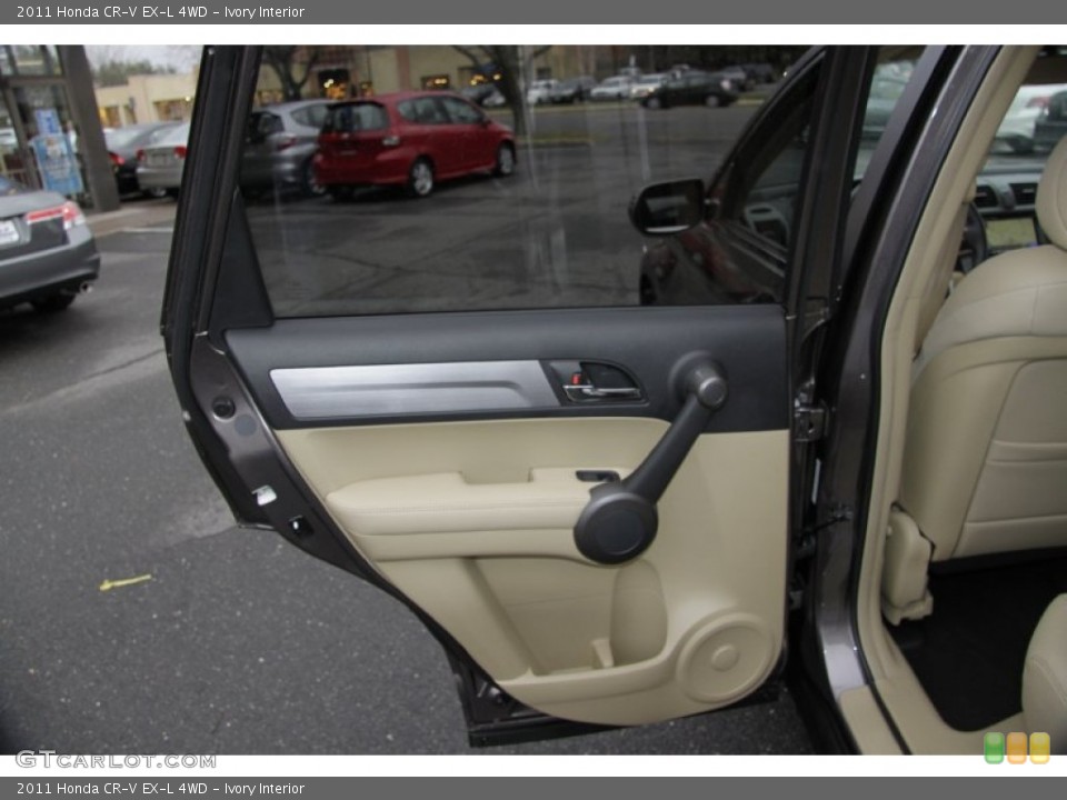 Ivory Interior Door Panel for the 2011 Honda CR-V EX-L 4WD #57233574