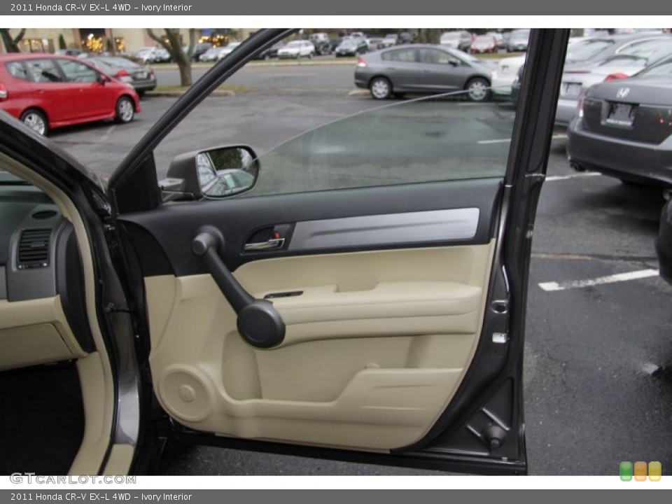 Ivory Interior Door Panel for the 2011 Honda CR-V EX-L 4WD #57233582