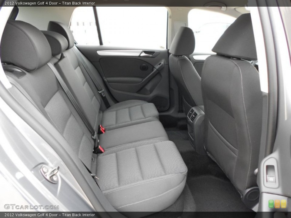 Titan Black Interior Photo for the 2012 Volkswagen Golf 4 Door #57233669