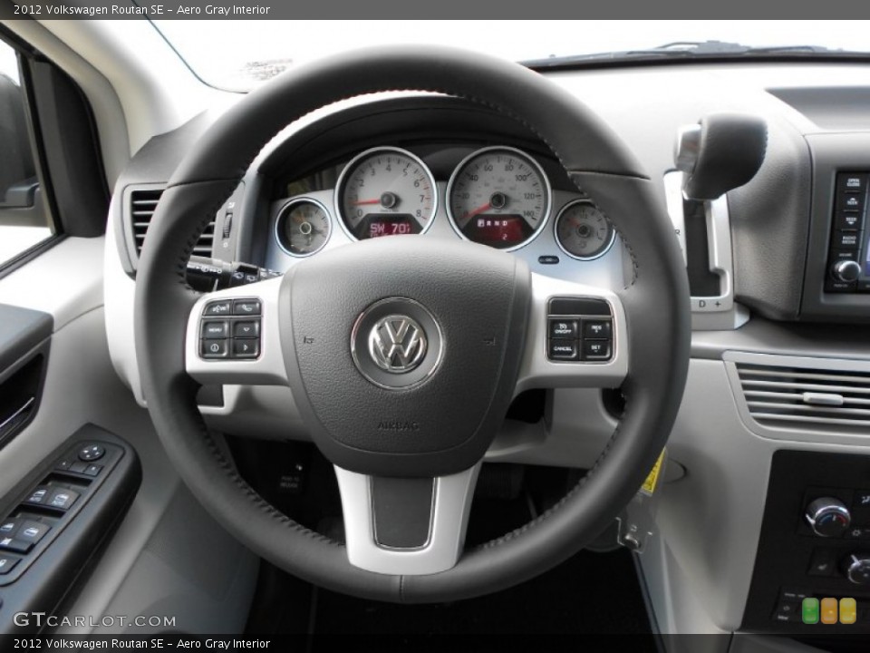 Aero Gray Interior Steering Wheel for the 2012 Volkswagen Routan SE #57234129