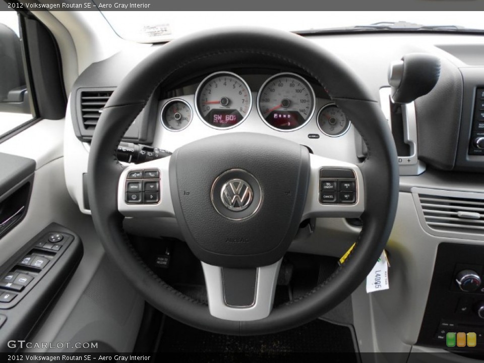 Aero Gray Interior Steering Wheel for the 2012 Volkswagen Routan SE #57234361