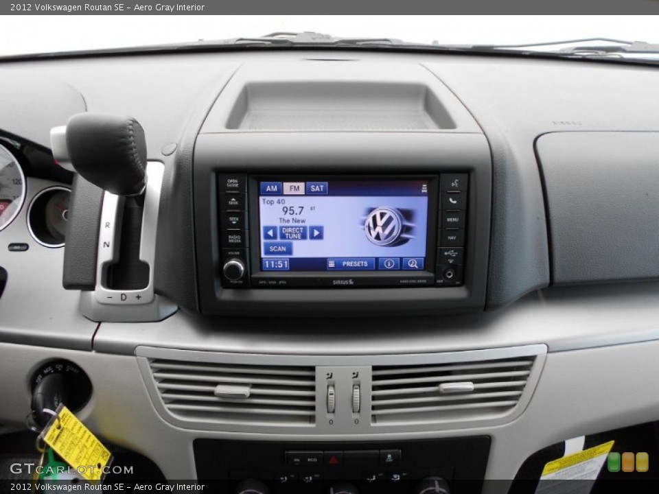 Aero Gray Interior Controls for the 2012 Volkswagen Routan SE #57234368