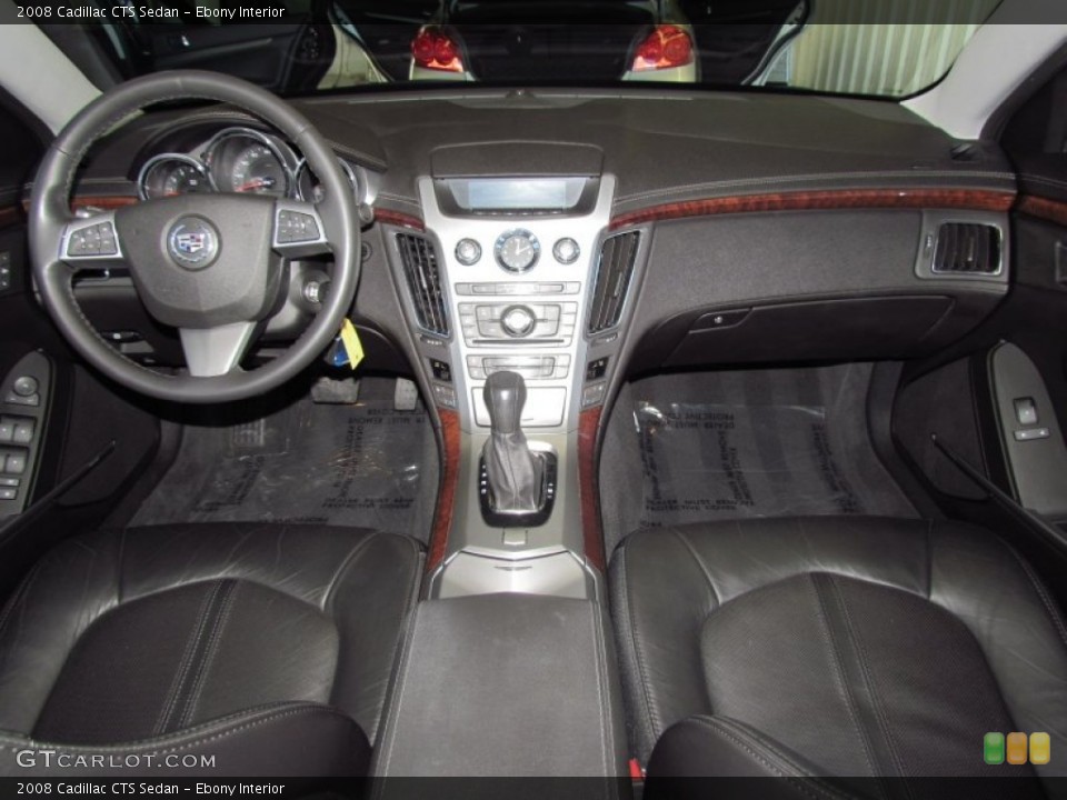 Ebony Interior Dashboard for the 2008 Cadillac CTS Sedan #57235209