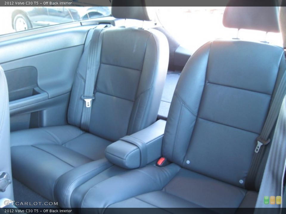 Off Black Interior Photo for the 2012 Volvo C30 T5 #57235516