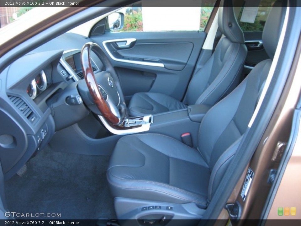 Off Black Interior Photo for the 2012 Volvo XC60 3.2 #57235727