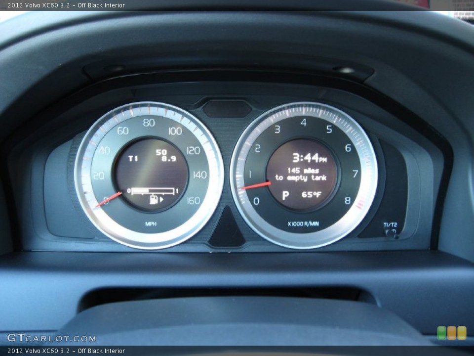 Off Black Interior Gauges for the 2012 Volvo XC60 3.2 #57235876