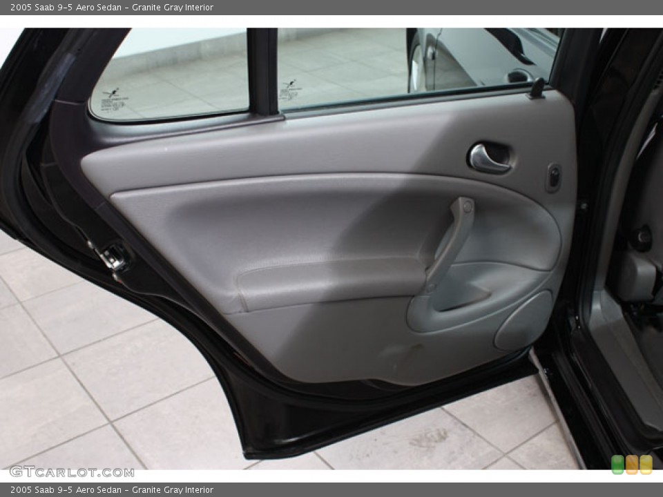 Granite Gray Interior Door Panel for the 2005 Saab 9-5 Aero Sedan #57237902