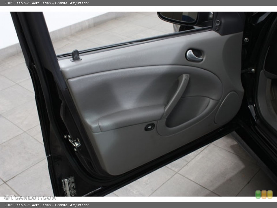 Granite Gray Interior Door Panel for the 2005 Saab 9-5 Aero Sedan #57237911