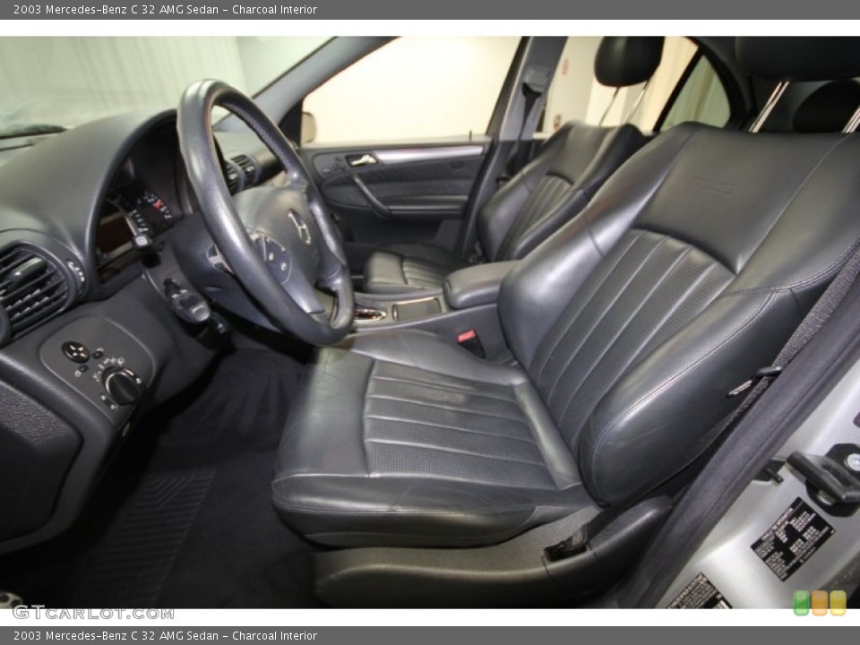 Charcoal Interior Photo for the 2003 Mercedes-Benz C 32 AMG Sedan #57239690