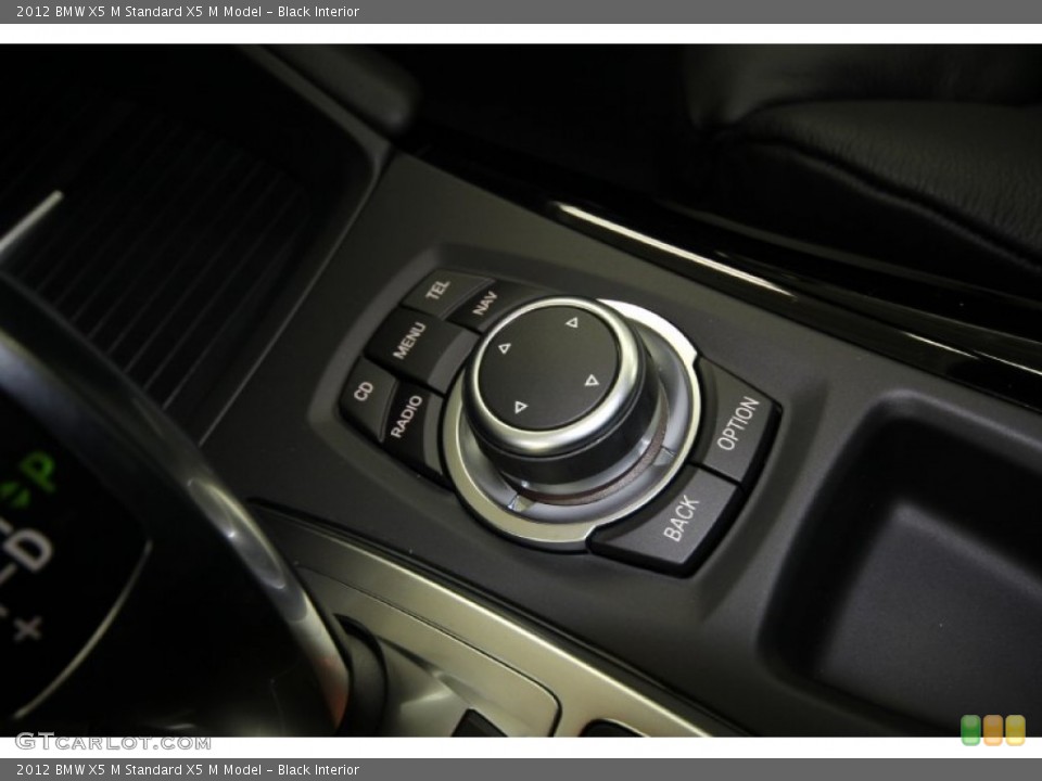 Black Interior Controls for the 2012 BMW X5 M  #57242389