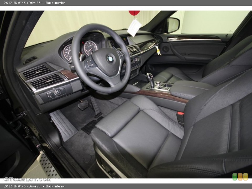 Black Interior Photo for the 2012 BMW X6 xDrive35i #57242570