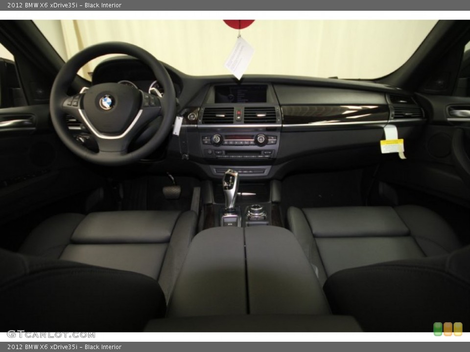 Black Interior Dashboard for the 2012 BMW X6 xDrive35i #57242696