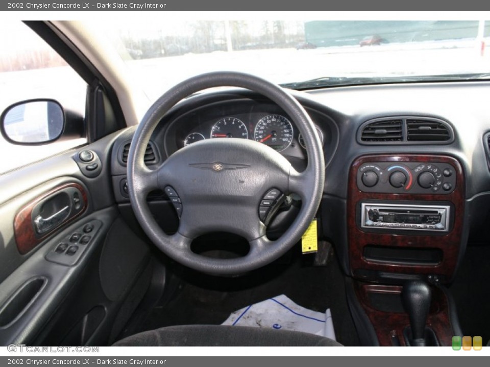 Dark Slate Gray Interior Dashboard for the 2002 Chrysler Concorde LX #57243305