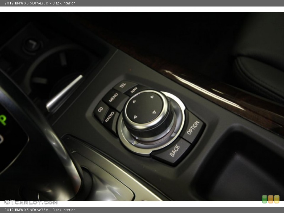 Black Interior Controls for the 2012 BMW X5 xDrive35d #57243551
