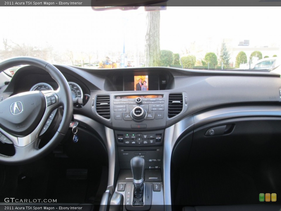 Ebony Interior Dashboard for the 2011 Acura TSX Sport Wagon #57248018