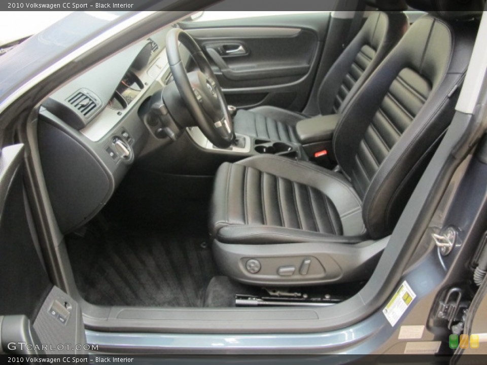 Black Interior Photo for the 2010 Volkswagen CC Sport #57248030