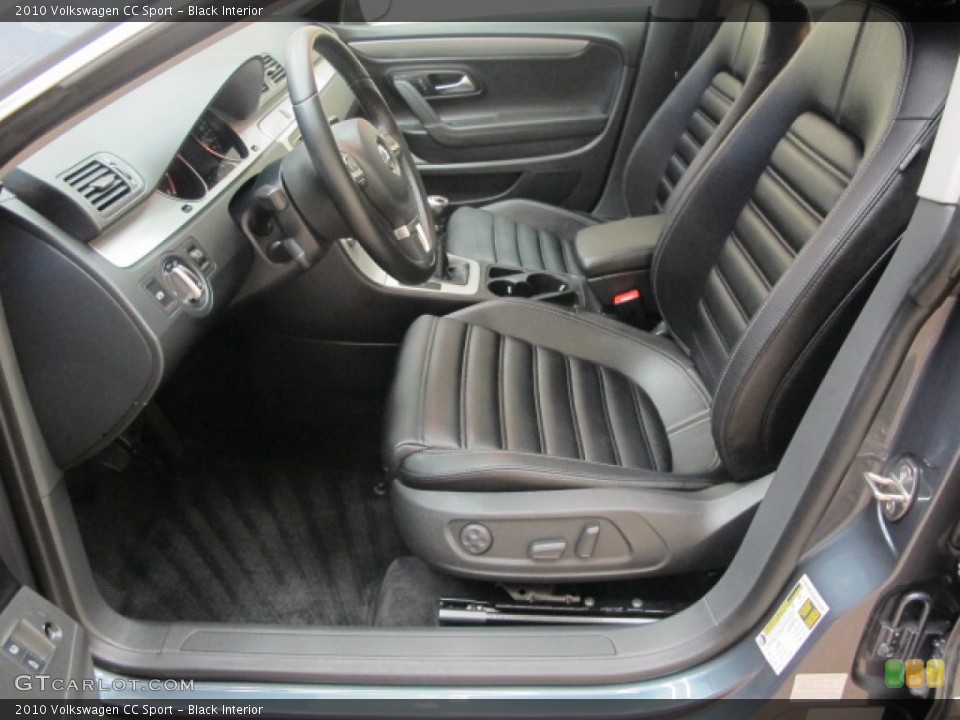 Black Interior Photo for the 2010 Volkswagen CC Sport #57248045