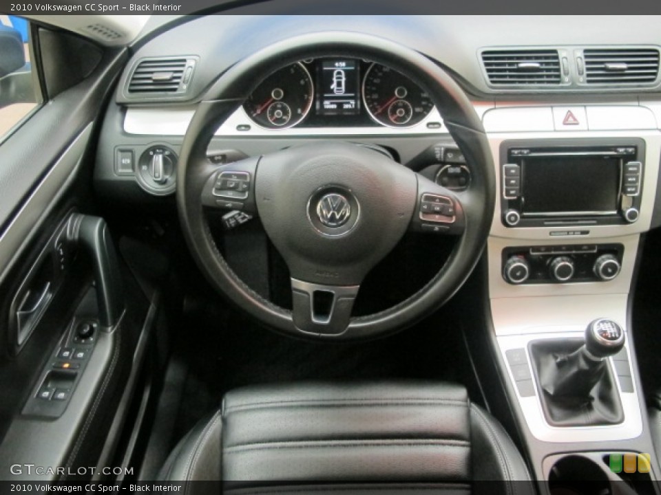 Black Interior Dashboard for the 2010 Volkswagen CC Sport #57248093