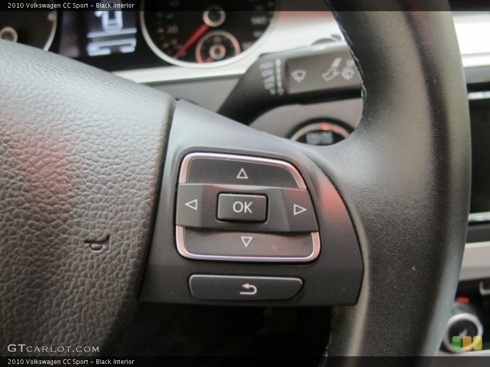 Black Interior Controls for the 2010 Volkswagen CC Sport #57248210