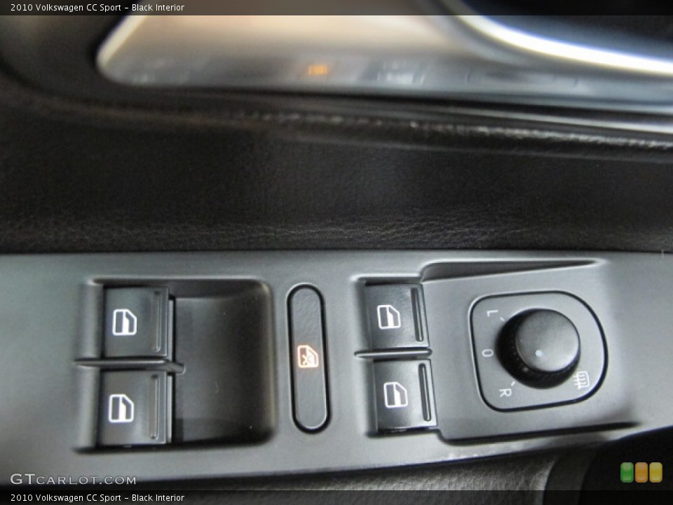 Black Interior Controls for the 2010 Volkswagen CC Sport #57248228