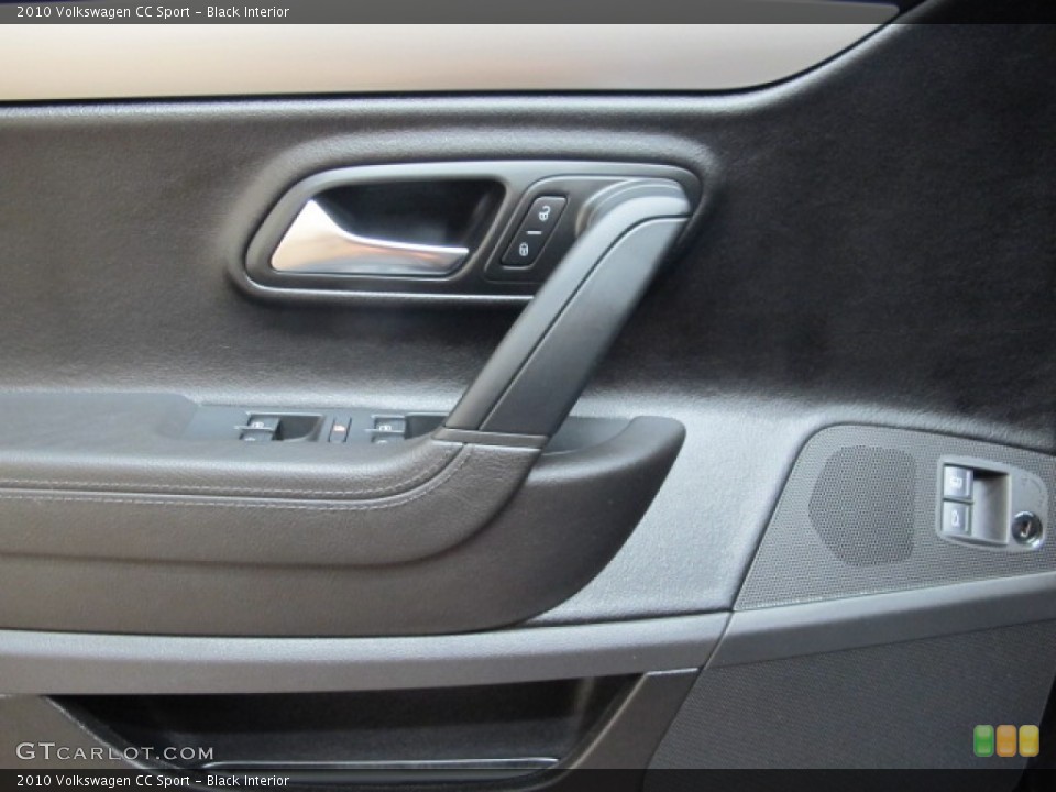 Black Interior Door Panel for the 2010 Volkswagen CC Sport #57248251