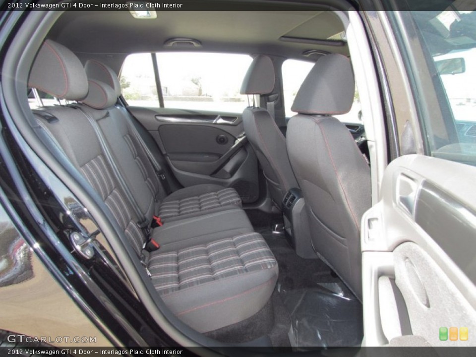 Interlagos Plaid Cloth Interior Photo for the 2012 Volkswagen GTI 4 Door #57251240