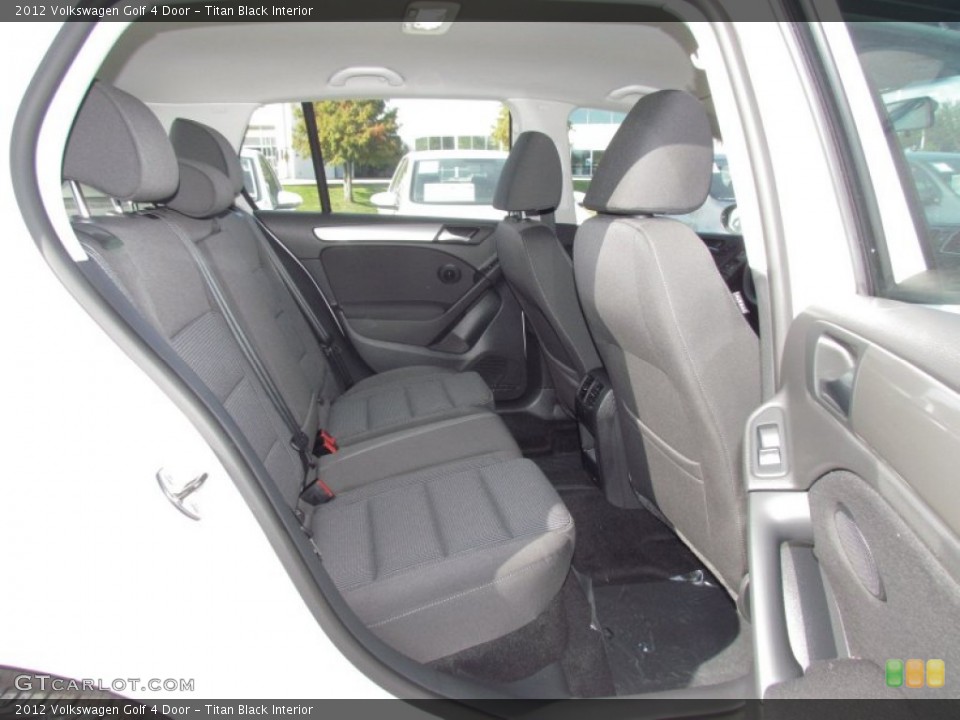 Titan Black Interior Photo for the 2012 Volkswagen Golf 4 Door #57251414