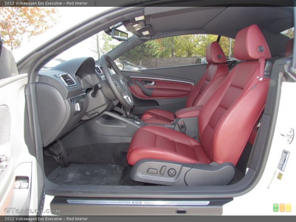 Red Interior Photo for the 2012 Volkswagen Eos Executive #57251750