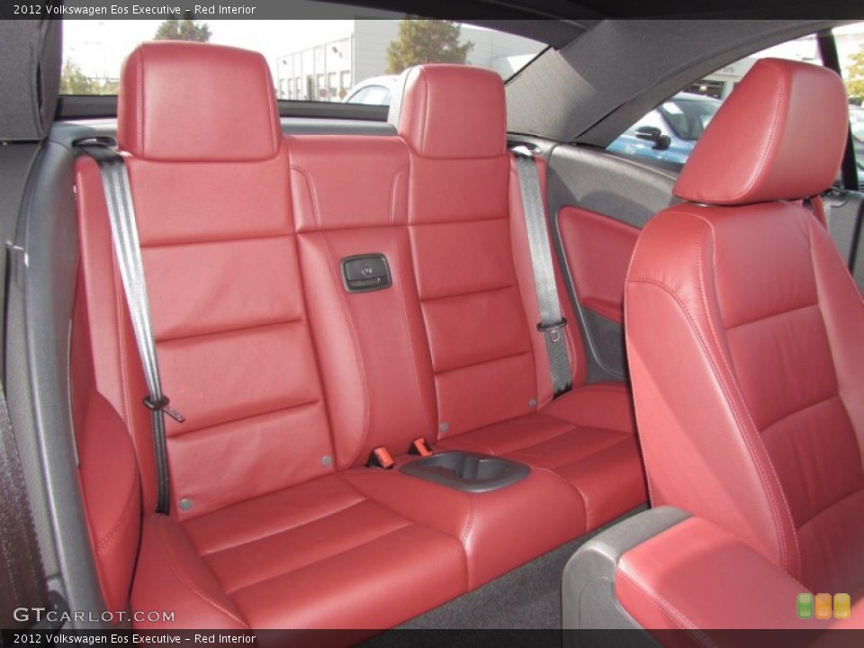Red Interior Photo for the 2012 Volkswagen Eos Executive #57251771