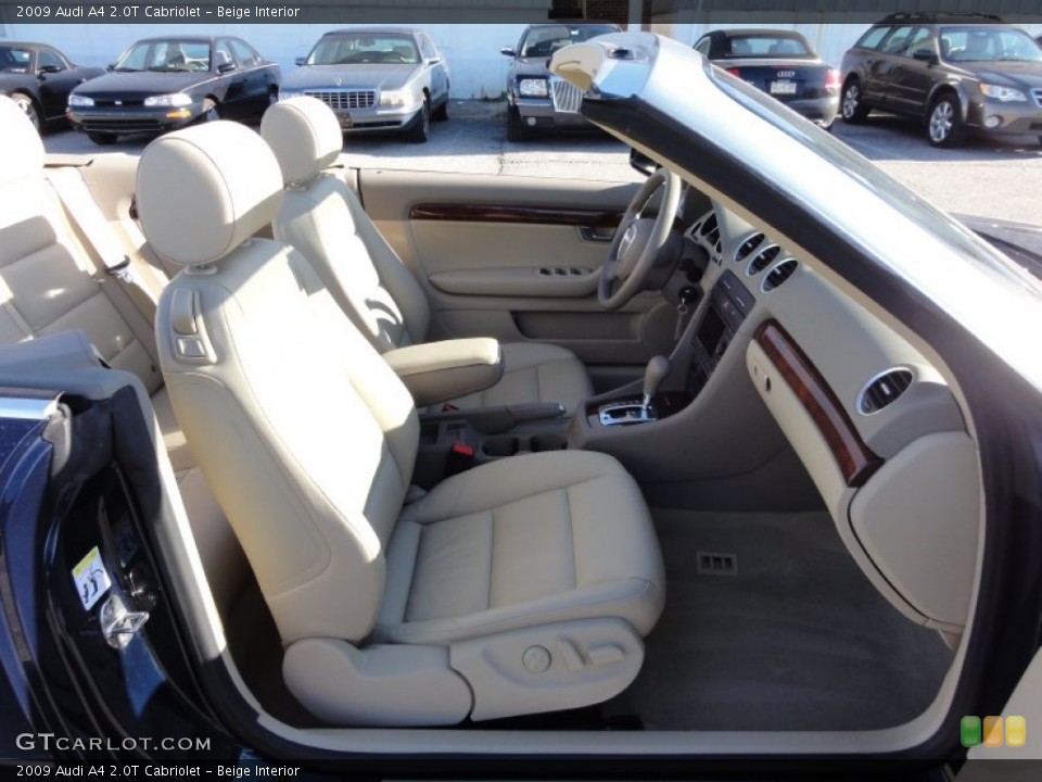 Beige Interior Photo for the 2009 Audi A4 2.0T Cabriolet #57252620