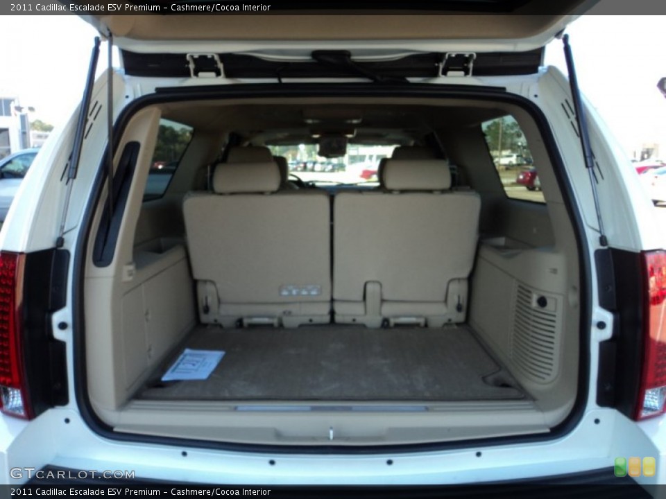 Cashmere/Cocoa Interior Trunk for the 2011 Cadillac Escalade ESV Premium #57254837