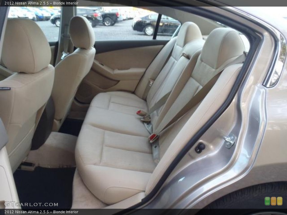 Blonde Interior Photo for the 2012 Nissan Altima 2.5 S #57263219