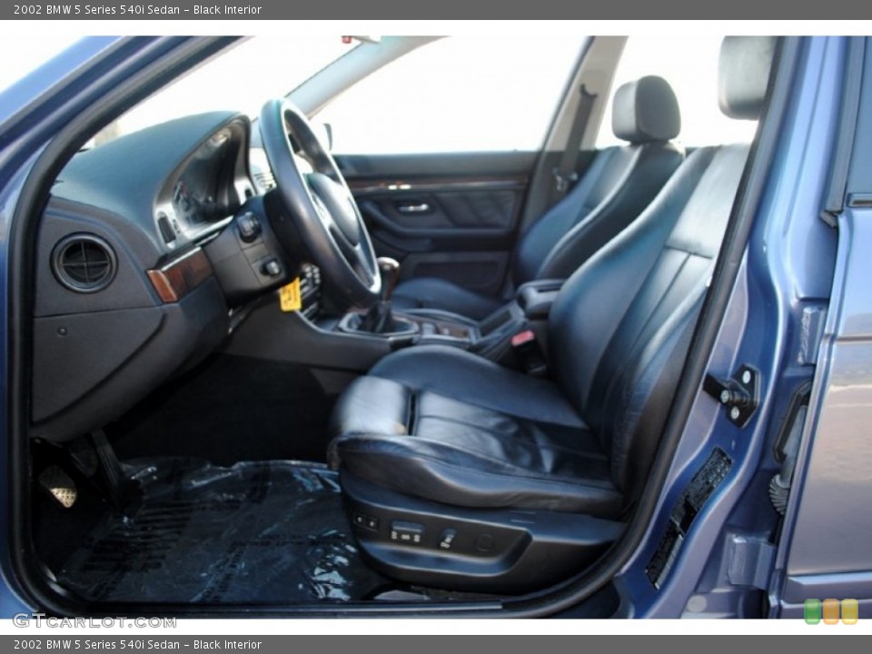 Black Interior Photo for the 2002 BMW 5 Series 540i Sedan #57266402