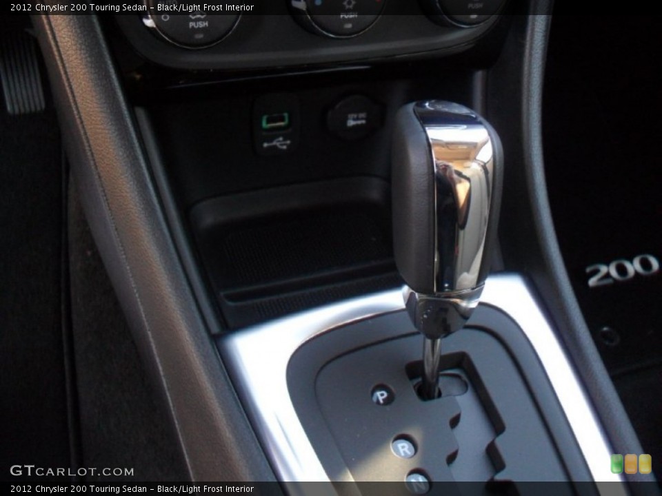 Black/Light Frost Interior Transmission for the 2012 Chrysler 200 Touring Sedan #57267020