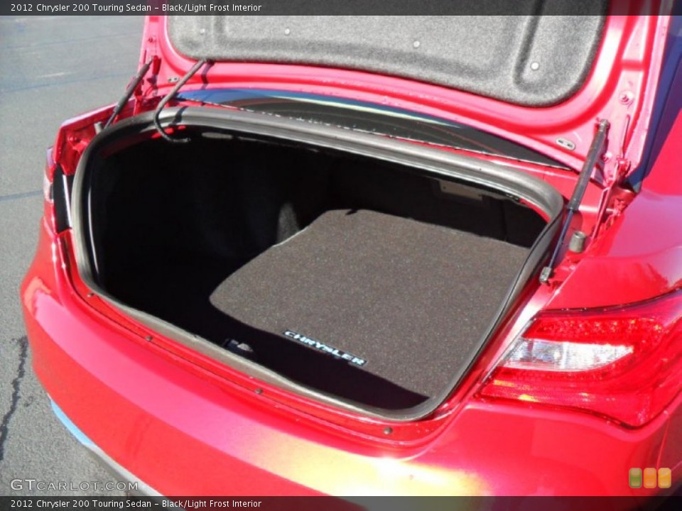 Black/Light Frost Interior Trunk for the 2012 Chrysler 200 Touring Sedan #57267068