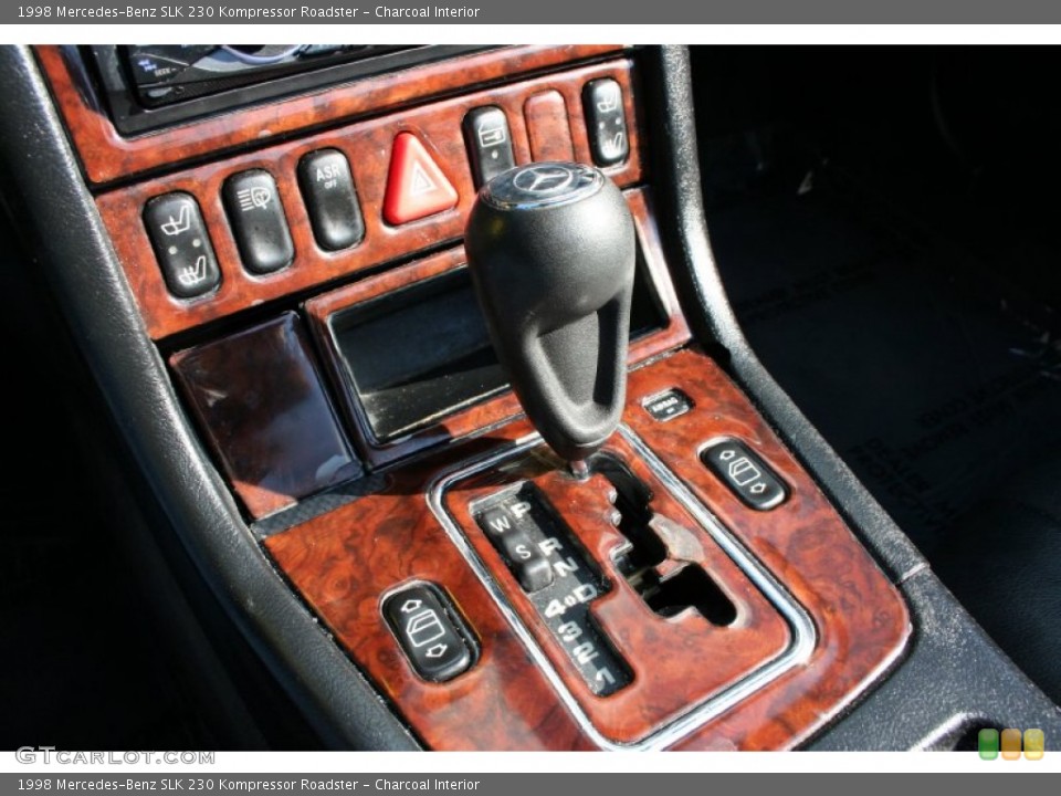 Charcoal Interior Transmission for the 1998 Mercedes-Benz SLK 230 Kompressor Roadster #57268253