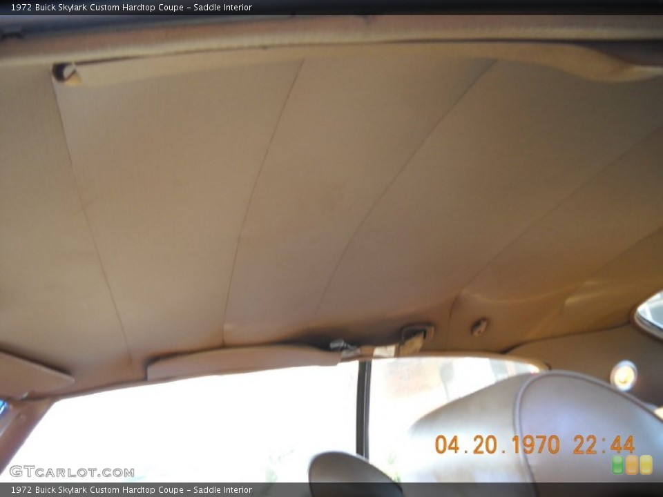 Saddle Interior Photo for the 1972 Buick Skylark Custom Hardtop Coupe #57268949